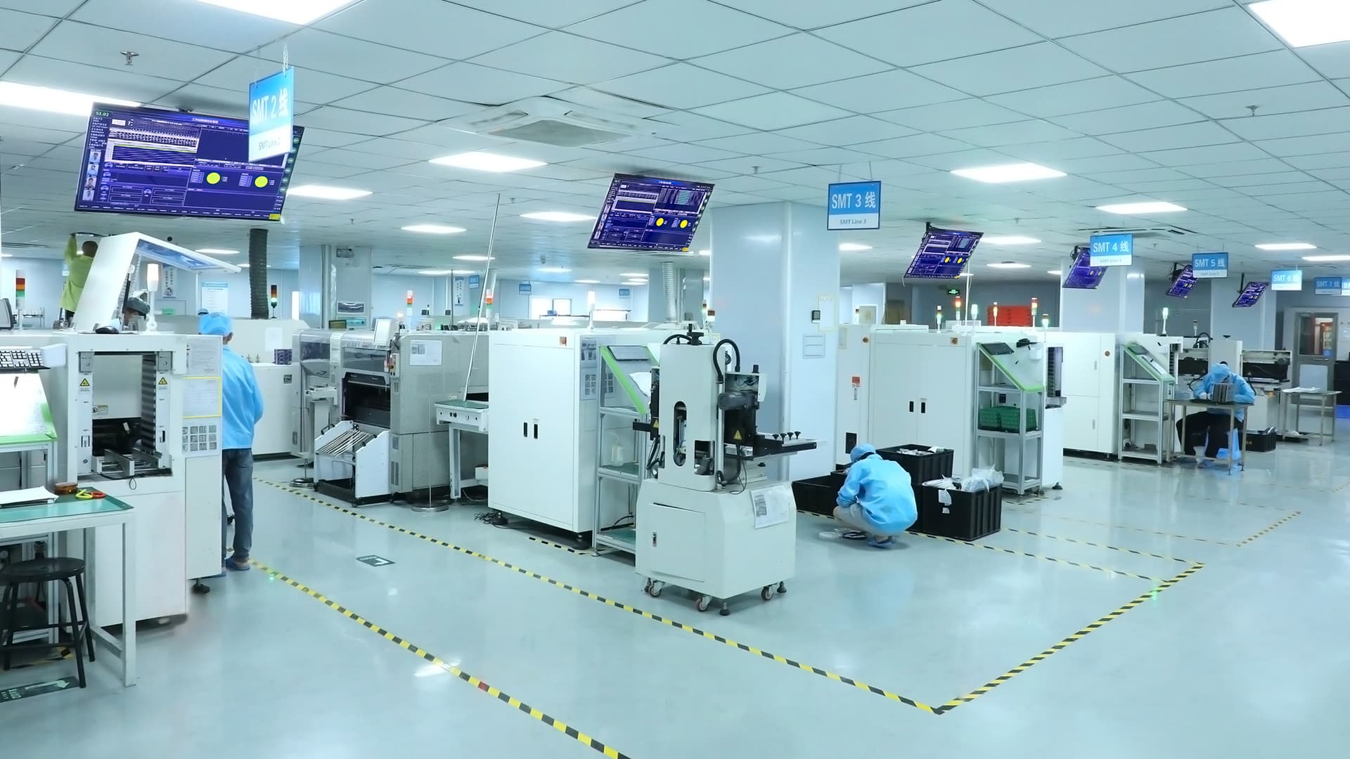 SMT Factory Floor